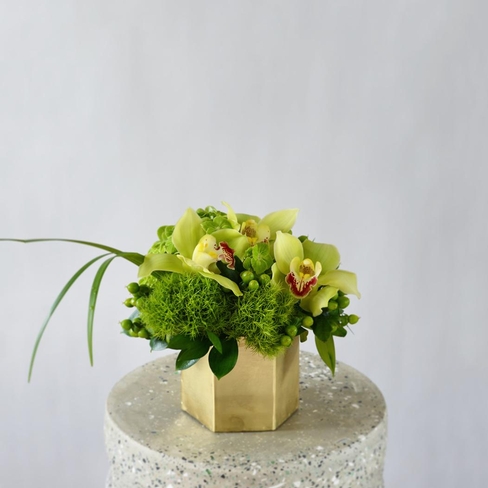 cymbidium floral arrangement
