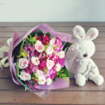 hand-bouquet-light-pink-roses
